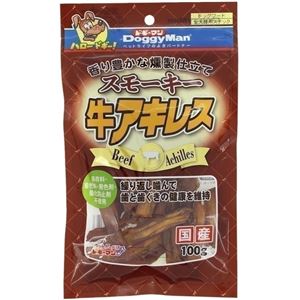 （まとめ）ドギーマンスモーキー牛アキレス 100g【×6セット】