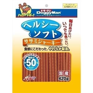 （まとめ）ドギーマンヘルシーソフトササミジャーキー 420g【×24セット】