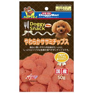 （まとめ）ドギーマンドギースナックバリュー やわらかササミチップス 50g【×30セット】