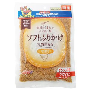 （まとめ）ドギーマンソフトふりかけ ササミ 250g【×24セット】