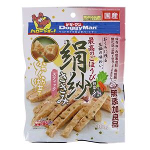 （まとめ）ドギーマン絹紗 スティック 野菜入り 100g【×12セット】