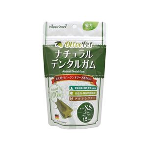 （まとめ）Happy DaysOlivePet ナチュラルデンタルガム XS 12本入り【×15セット】