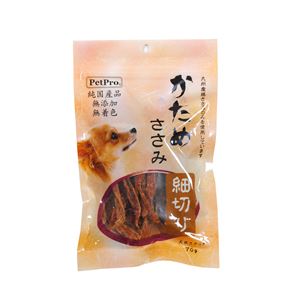 （まとめ）ペットプロ 純国産かためささみ細切り 70g【×10セット】