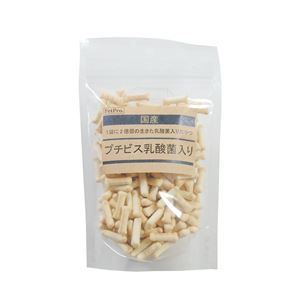 （まとめ）ペットプロ 国産おやつ プチビス(乳酸菌入り) 100g【×10セット】