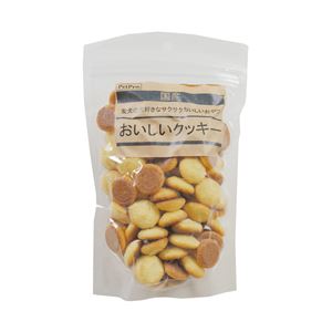 （まとめ）ペットプロ 国産おやつ おいしいクッキー 75g【×10セット】