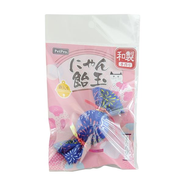 （まとめ）ペットプロ にゃん飴玉 花火【×12セット】