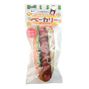 （まとめ）ペットプロ わんわんベーカリー ホットドッグ【×12セット】