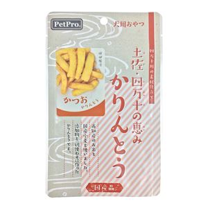 （まとめ）ペットプロ 土佐・四万十の恵み かりんとう かつお 40g【×10セット】