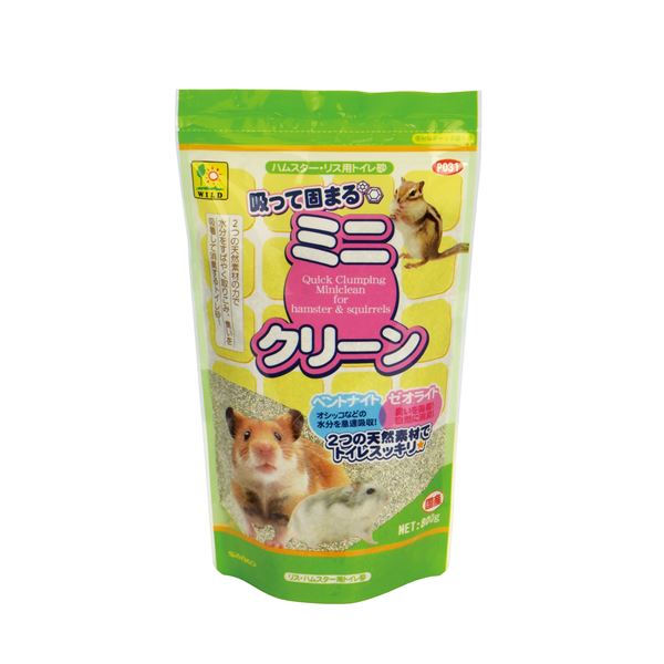 （まとめ） 吸って固まる ミニクリーン 800g （ペット用品） 【×10セット】