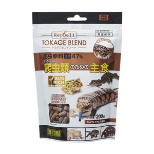 （まとめ） トカゲブレンドフード 200g （ペット用品） 【×5セット】