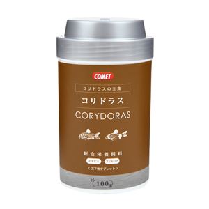 (まとめ) コメット コリドラスの主食 100g (ペット用品) 【×6セット】