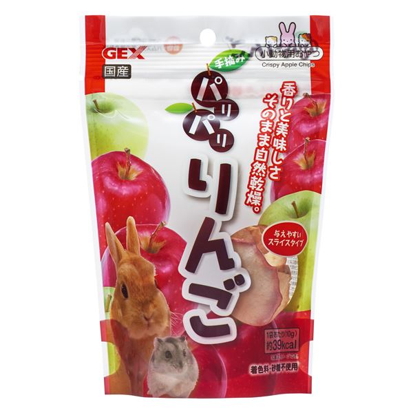 （まとめ） パリパリ りんご 10g （ペット用品） 【×12セット】【代引不可】