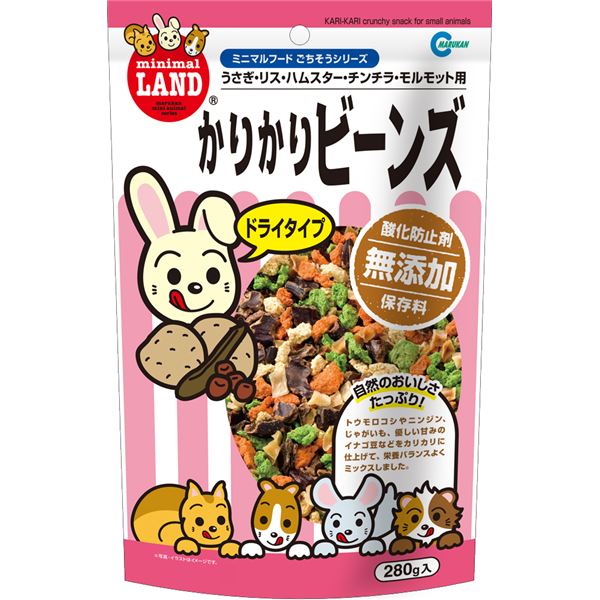 （まとめ） かりかりビーンズ 280g （ペット用品） 【×5セット】【代引不可】