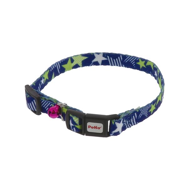 （まとめ）CAT COLLAR スターカラー ブルー【×5セット】 (猫用品/首輪)