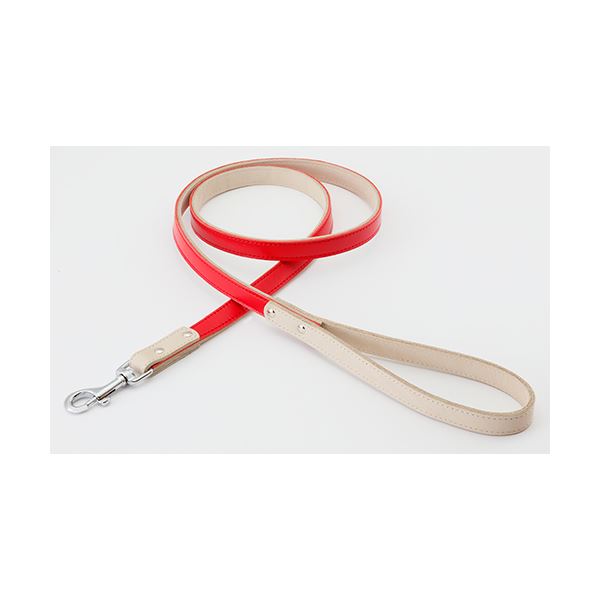 レザースタイルリード SS レッド (犬用品/リード)
