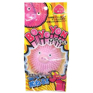 （まとめ）ボヨヨンアニマル S ブタ【×3セット】 (犬用玩具)