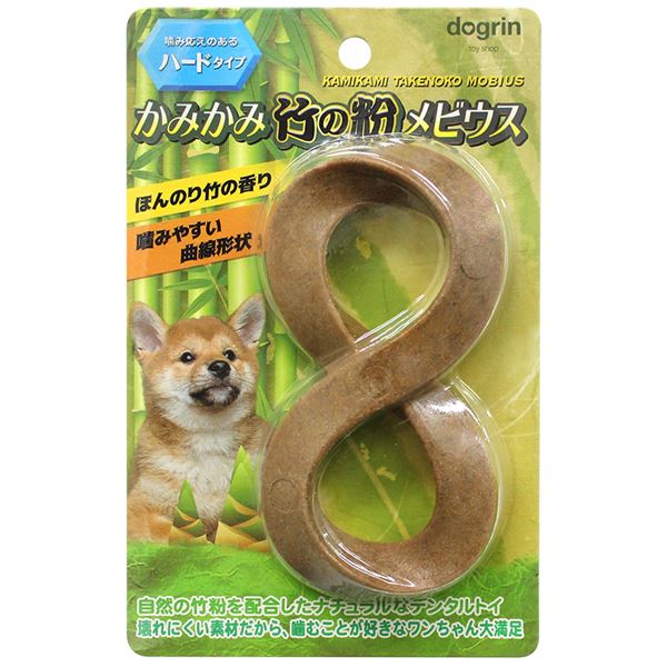 （まとめ）かみかみ 竹の粉 メビウス【×3セット】 (犬用玩具)