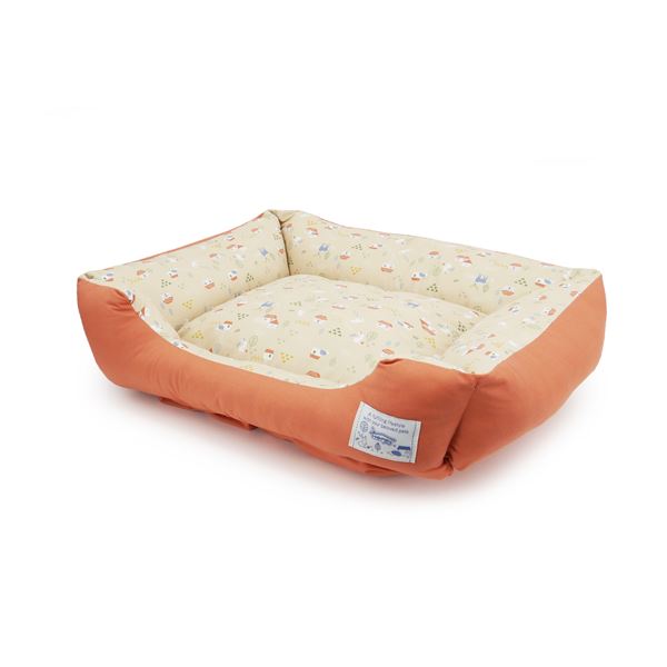 Homey ビレッジアニマルスクエアベッド M ベージュ (ペット住関連用品/ベット/ベッド)