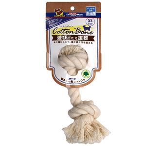 （まとめ）DoggyMan  コットンボーン SS 犬用玩具 【×5セット】