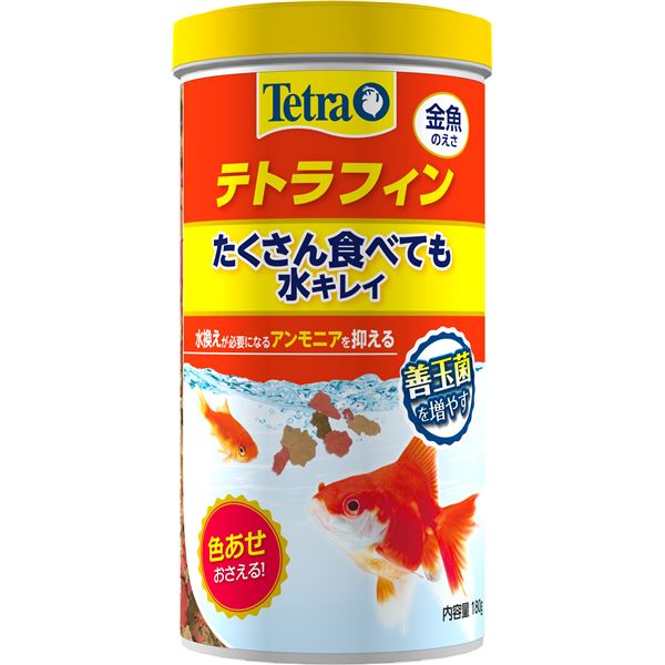 （まとめ）テトラフィン 180g 金魚用フード 【×2セット】