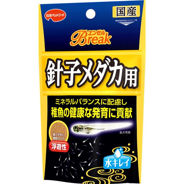 （まとめ）エンゼルBreak 針子メダカ用 15g 川魚用フード 【×5セット】