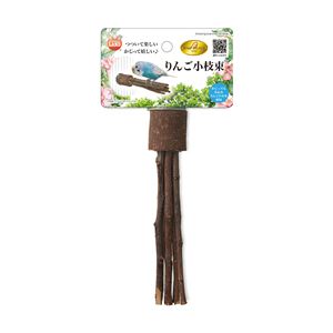 （まとめ） バードパレス りんご小枝束 【×5セット】 鳥用品