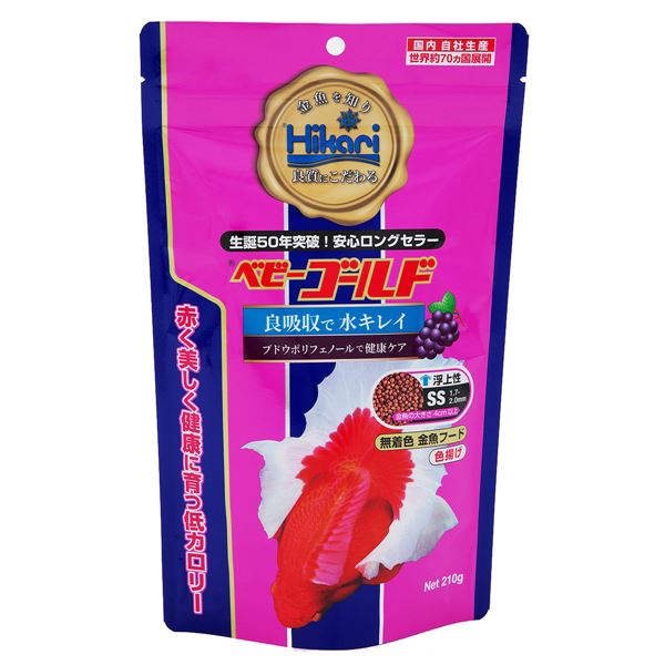 （まとめ） ベビーゴールド 210g 【×5セット】【代引不可】