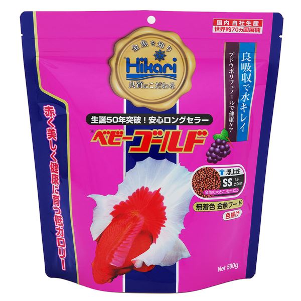 （まとめ） ベビーゴールド 500g 【×2セット】【代引不可】