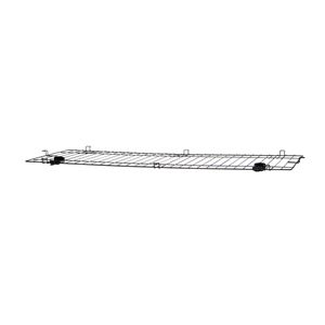 リッチェル インテリアペットサークル 120-60屋根面 ブラック (サークル別売) 犬猫用品