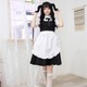 7813黒色 アイドル風 メイド服 コスプレ衣装 【メイド/ハロウィン/クリスマス/イベント/パーティ/コスプレ/コスチューム/仮装/衣装】 - 縮小画像1