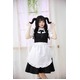 7813黒色 アイドル風 メイド服 コスプレ衣装 【メイド/ハロウィン/クリスマス/イベント/パーティ/コスプレ/コスチューム/仮装/衣装】 - 縮小画像5
