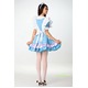 406 ピンク フリル メイド服 エプロン アイドル風 コスプレ衣装 【メイド/ハロウィン/クリスマス/イベント/パーティ/コスプレ/コスチューム/仮装/衣装】 - 縮小画像3
