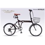 MYPALLAS（マイパラス） 折畳自転車20・6SP・オールインワン SC-07 PLUS-EB エボニーブラウン