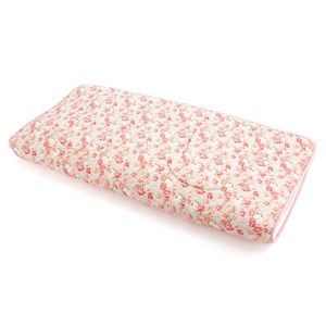 超軽量極薄敷布団ルナエアー ダブル 花柄ピンク 日本製 商品写真1