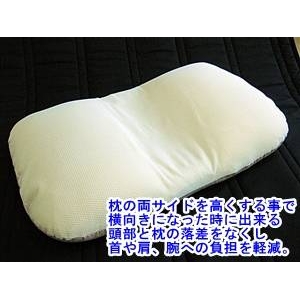 横向き寝対応 低反発枕 綿100% 日本製 商品写真4