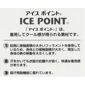 頭部の熱を効果的に逃がすアイスポイント使用ピローケース(2枚組) ブルー 日本製 商品写真4