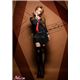 セーラー服 制服 女子高生 長袖 赤 黒 z1184 コスプレ 衣装 コスチューム - 縮小画像1