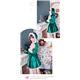 サンタコスプレ コスチューム ドレス ワンピース s025-gr 緑 ファー - 縮小画像2