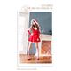 サンタコスプレ コスチューム ドレス ワンピース s025 赤 ファー - 縮小画像2