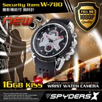 腕時計型 カメラ スパイダーズX （W-780） フルハイビジョン/赤外線/16GB内蔵/ウレタンバンド