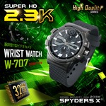 腕時計型 スパイカメラ スパイダーズX （W-707） 2.3K 60FPS 32GB内蔵 