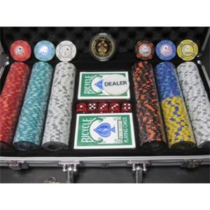フォースポット・ポーカーセット300 -シルバー(チップセット) 商品写真3