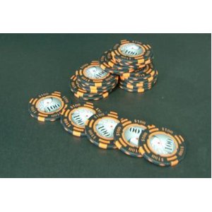 フォースポット チップ ( 100$ ) <25枚セット> - カジノチップ・ポーカーチップ 商品写真3