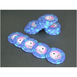 フォースポット チップ ( 500$ ) <25枚セット> - カジノチップ・ポーカーチップ 商品写真4