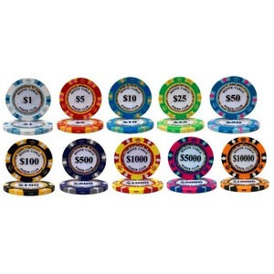 モンテカルロ・ポーカーチップサンプル10枚セット 商品写真2