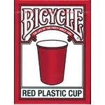 BICYCLE RED PLASTIC CUP バイスクル レッドカップ