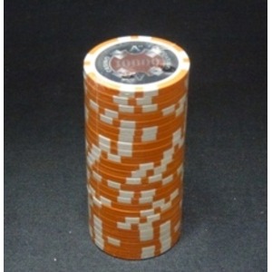 Quattro　Assi(クアトロ・アッシー)ポーカーチップ(10000)橙　<25枚セット> 商品写真3