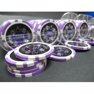 Quattro　Assi(クアトロ・アッシー)ポーカーチップ100枚セット<パール(500)> 商品写真3