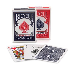 BICYCLE (バイスクル) ライダーバック　(ポーカーサイズ) 【レッド×72 / ブルー×72】 1グロス 商品写真3