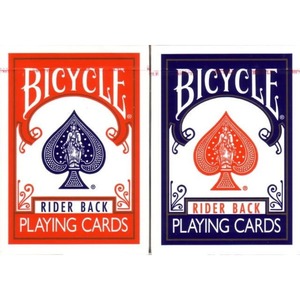BICYCLE (バイスクル) ライダーバック　(ポーカーサイズ) 【レッド×72 / ブルー×72】 1グロス 商品写真4